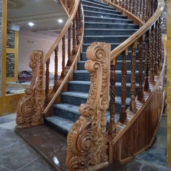 نرده چوبی