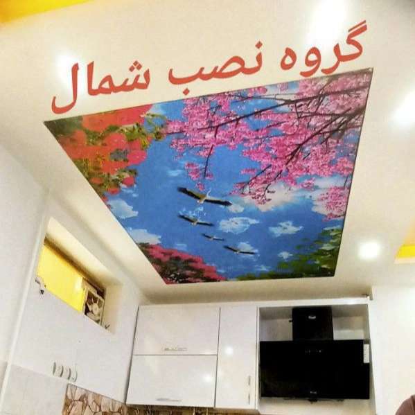 گروه نصب شمال ، طراحی و نصب سقف کشسان و آسمان مجازی در رشت