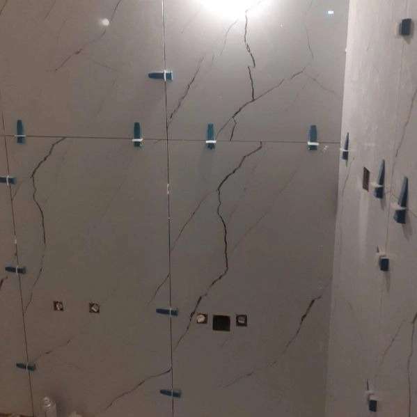 نصب سنگ سرامیک اسلب نما و روشویی باافزارهای پیشرفته باکیفیت بالا