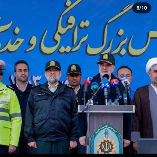 حضور امداد خودرو قروین نماینده کانون جهانگردی و اتومبیلرانی در همایش بزرگ ترافیکی پلیس راهور