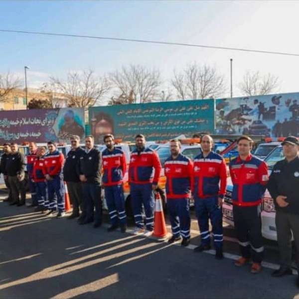 حضور امداد خودرو قروین نماینده کانون جهانگردی و اتومبیلرانی در همایش بزرگ ترافیکی پلیس راهور