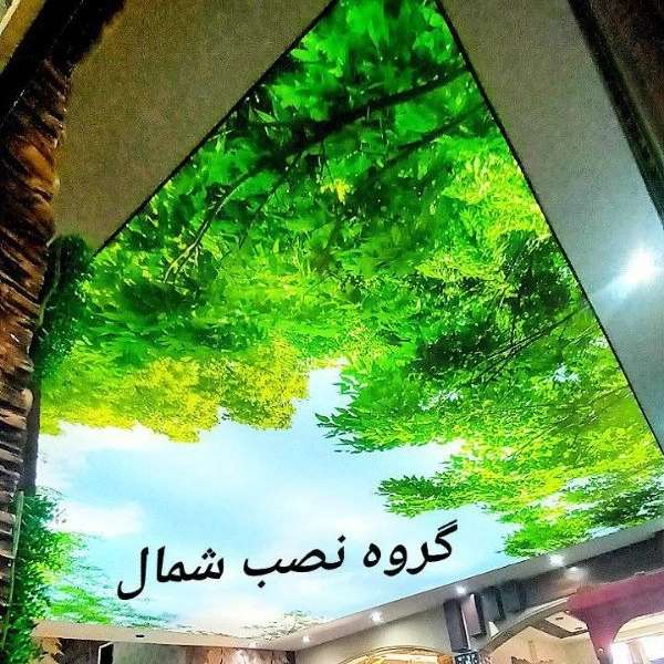 گروه نصب شمال ، طراحی و نصب سقف کشسان و آسمان مجازی در رشت