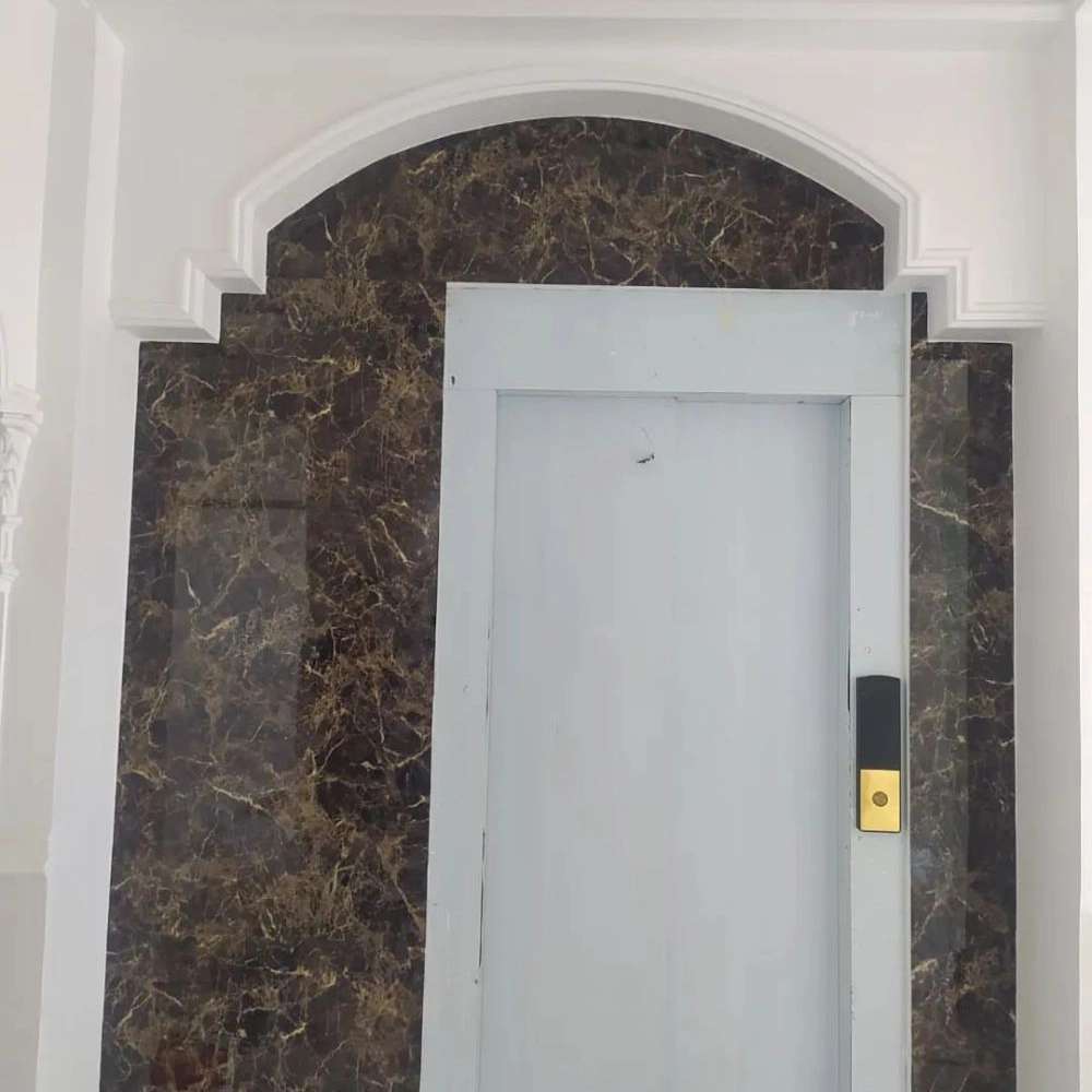 اجرای ماربل شیت ورودی آسانسور