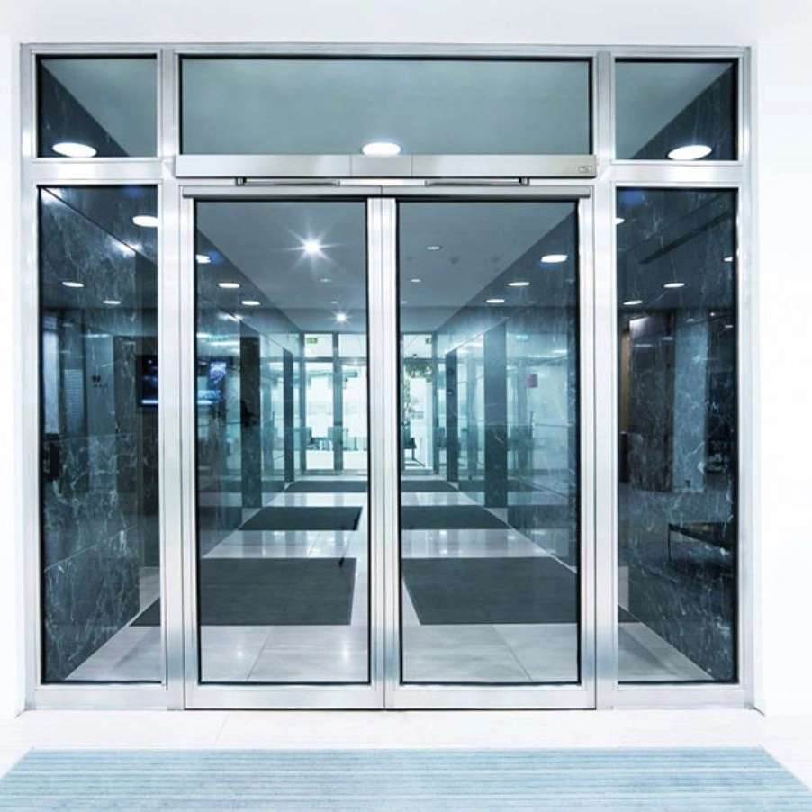 درب اتوماتیک شیشه ای کشویی