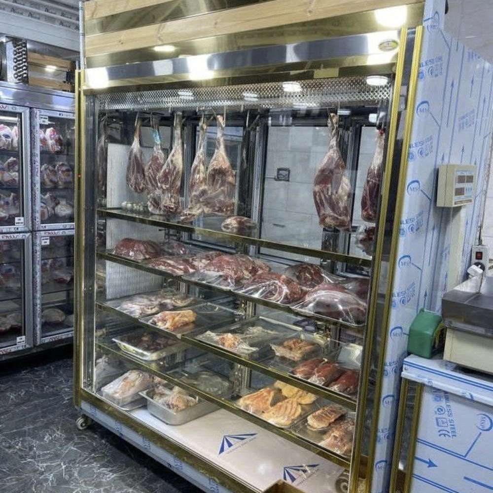 کولاک سرما، تولید یخچال صنعتی فروشگاهی سردخانه هاپیر مارکت در کرج