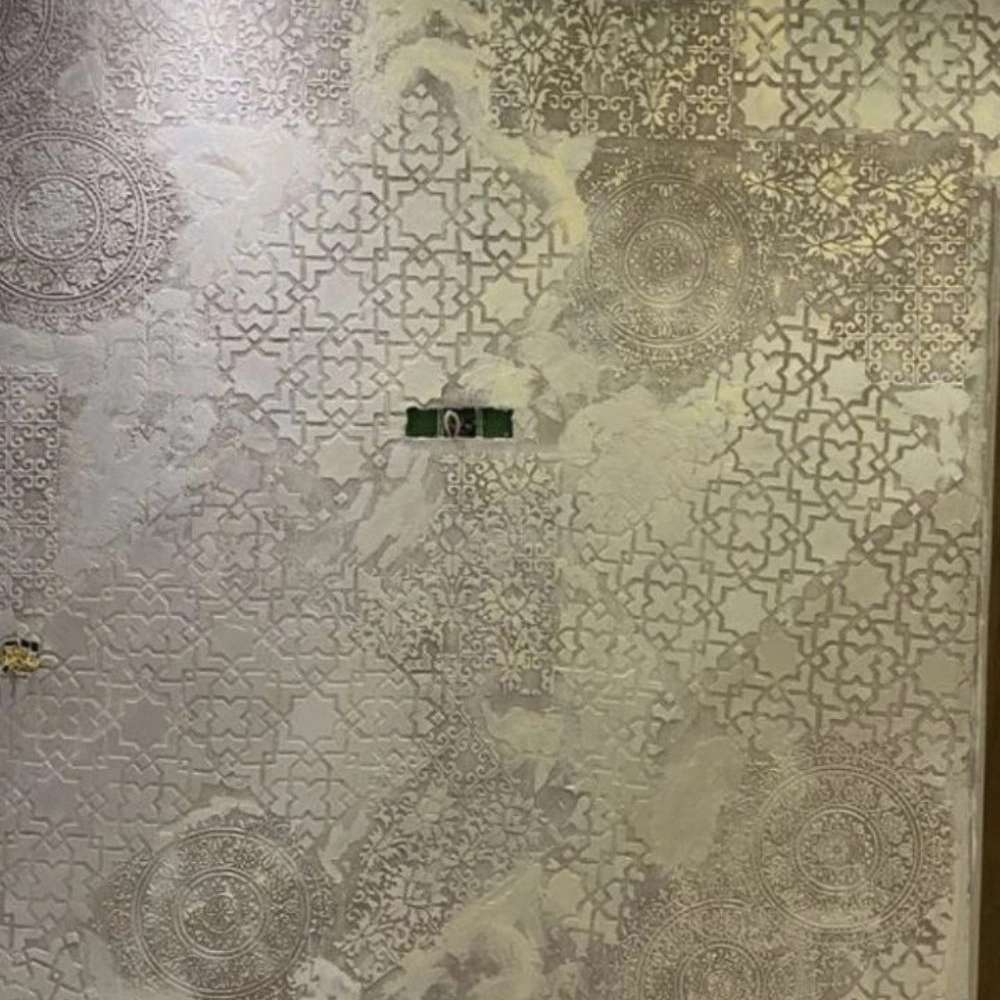 پتینه کاری و مجری و طرح میکروسمنت استوکو طرح سنگ اسدی در تبریز