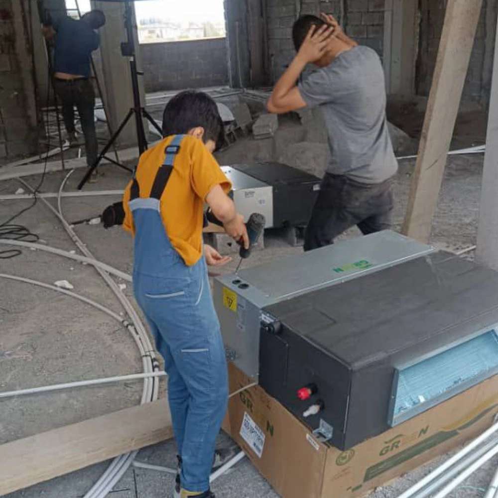 نمایندگی پکیج ایران رادیاتور و کولر اسپیلت گرین رهام