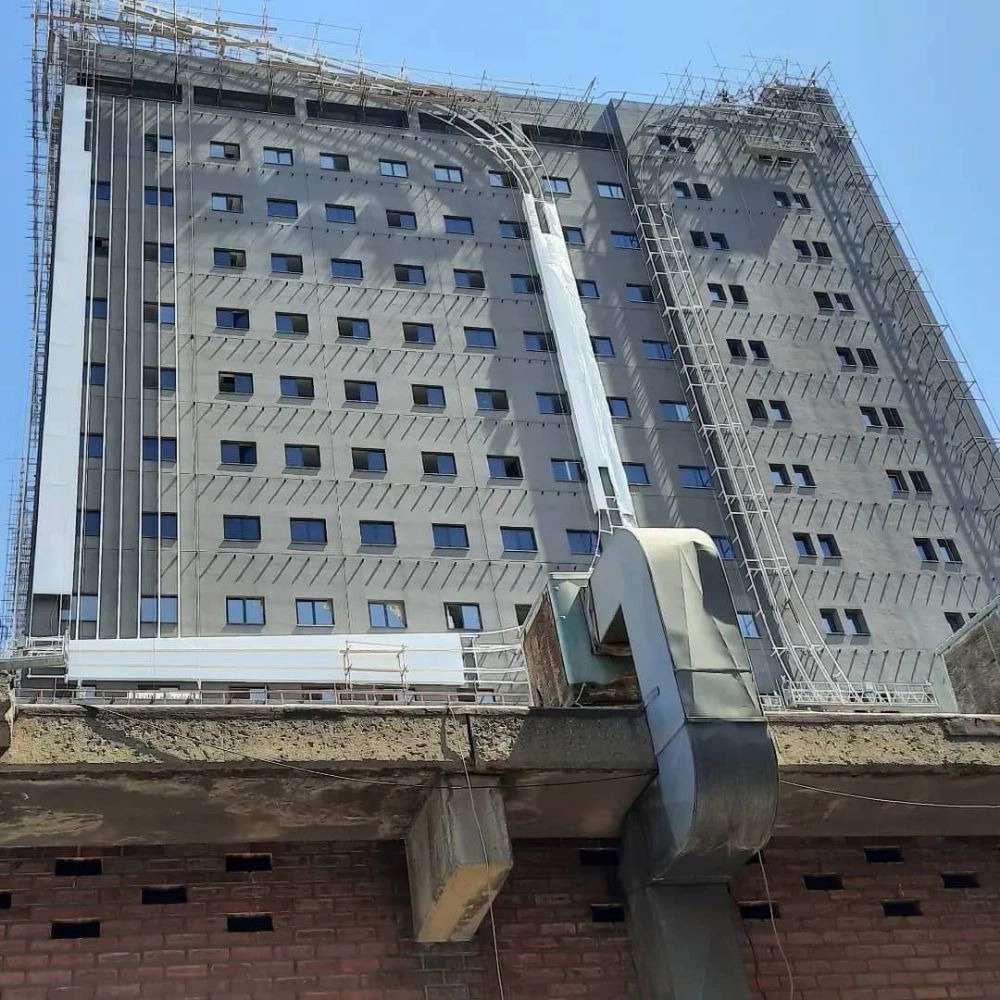 اجرای رنگ نمای ساختمان شرکت صبا