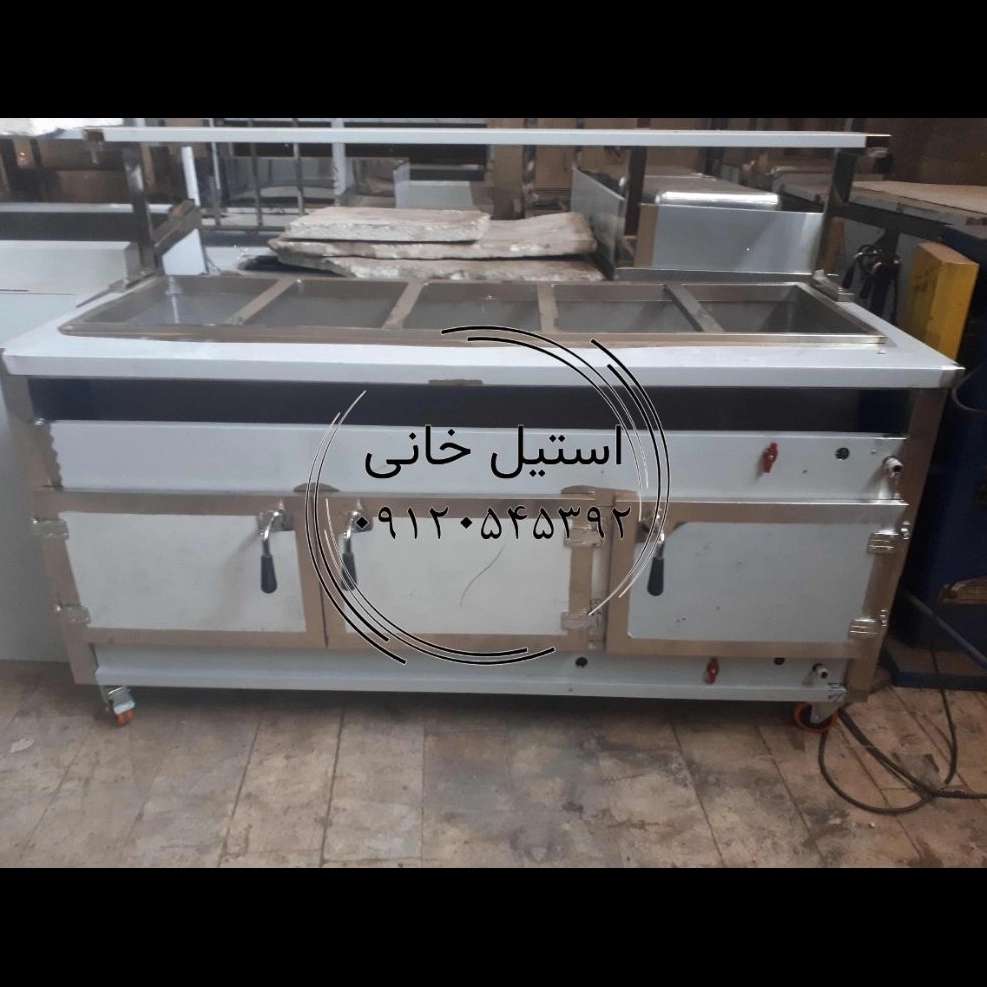 کانتر گرم استیل