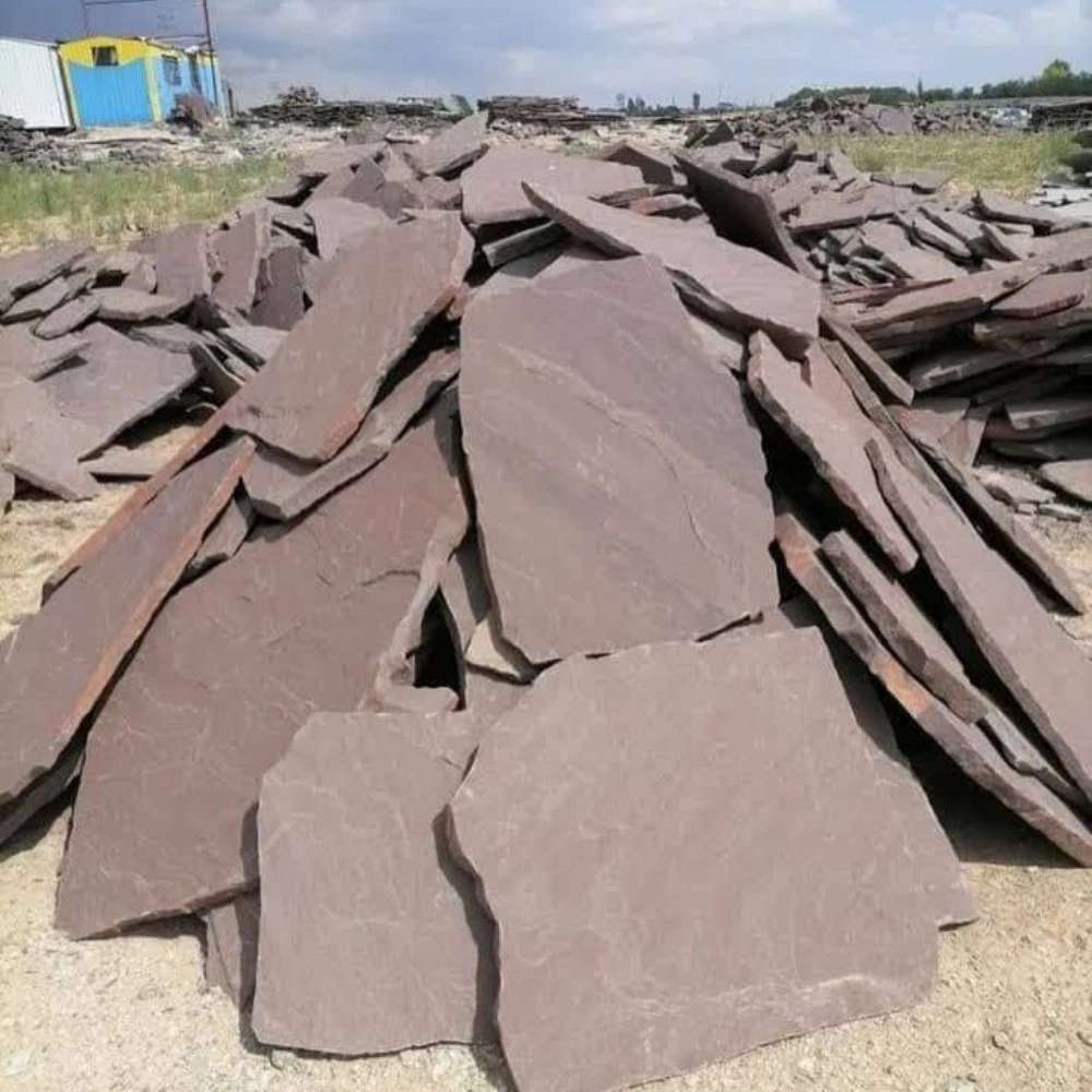 لاشه سنگ و سنگ ورقه ای مصالح رجبیان