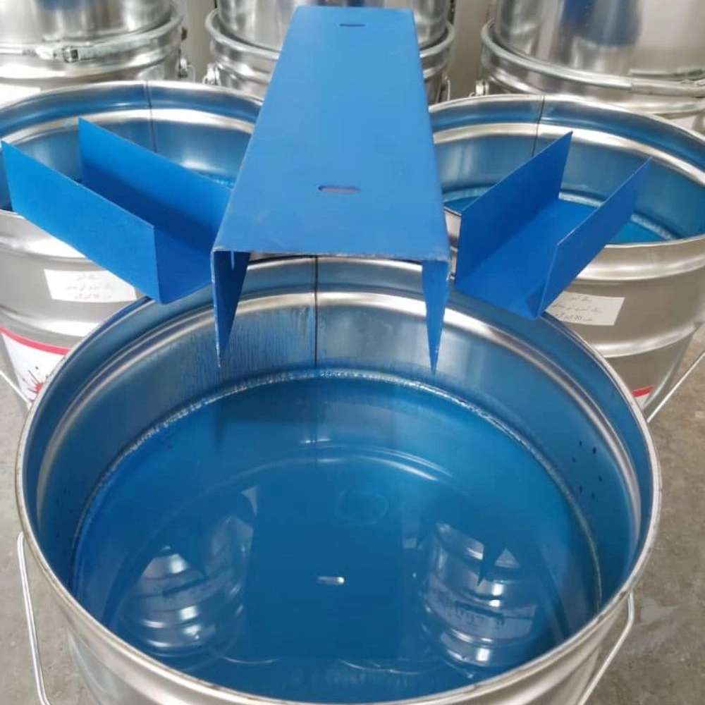 ضد زنگ اخرایی طوسی آبی