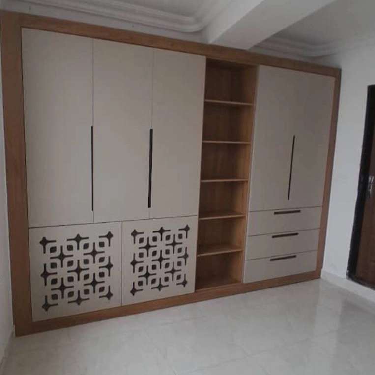 کمد دیواری ام دی اف دستگیره مخفی