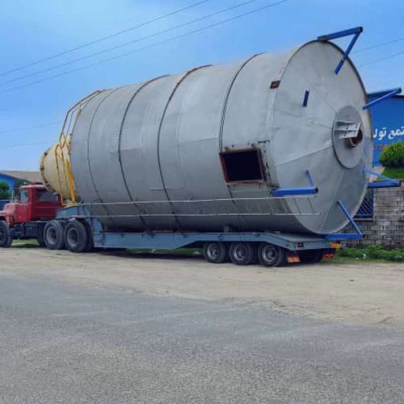 جرثقیل های سبک سنگین کمرشکن و تریلر در قزوین