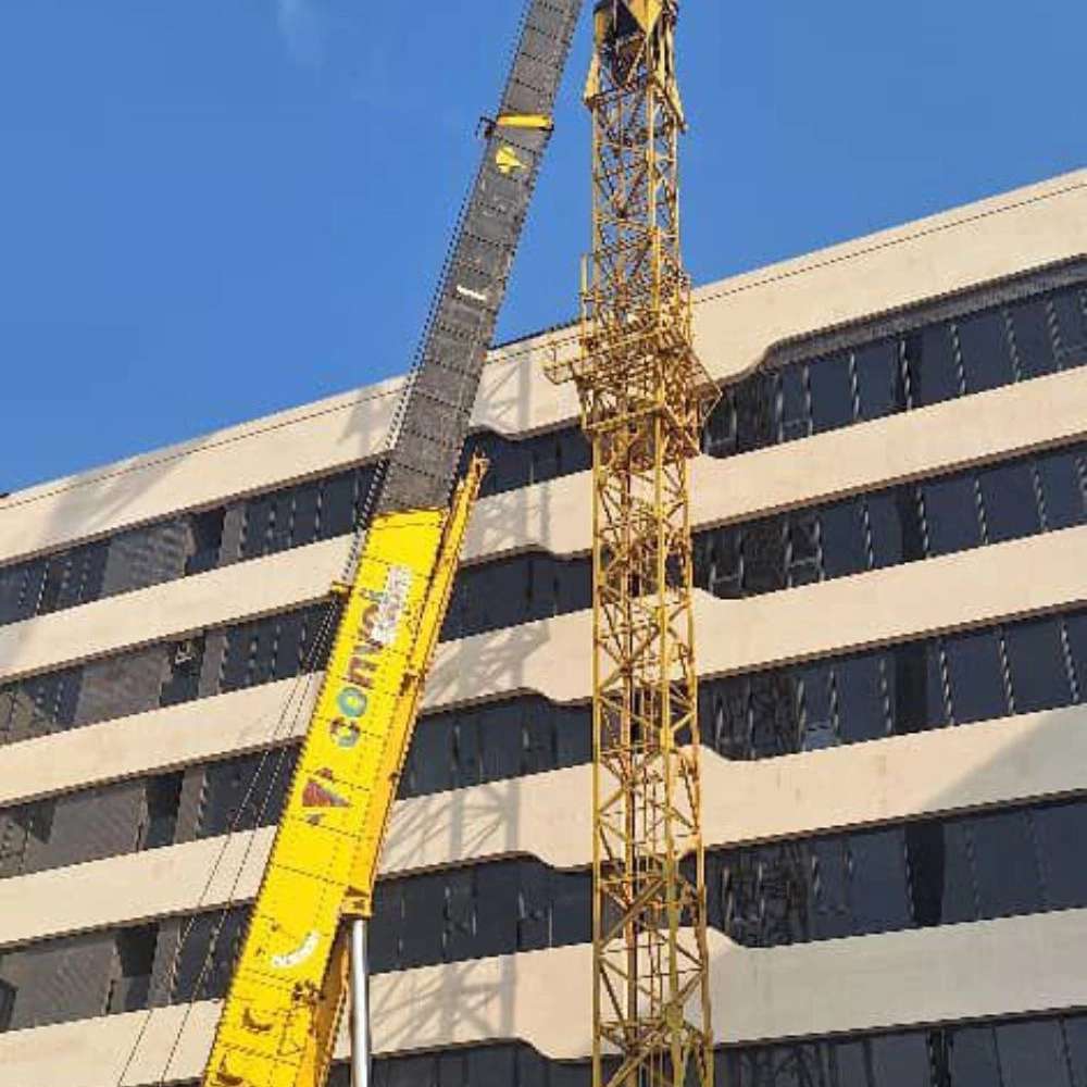 جرثقیل های سبک سنگین کمرشکن و تریلر در قزوین