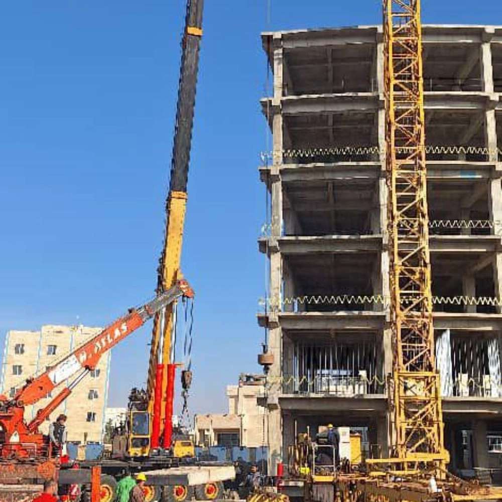 جرثقیل های سبک سنگین کمرشکن و تریلر در قزوین