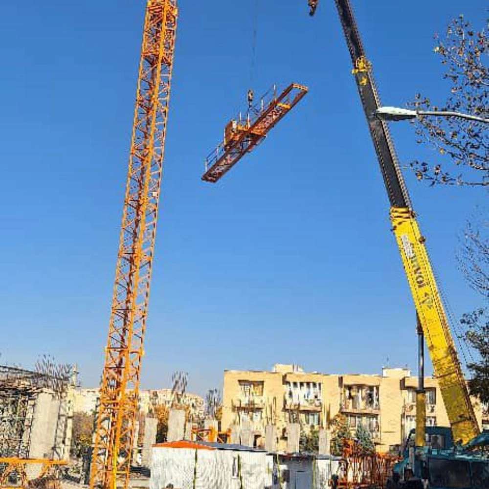 جرثقیل های سبک سنگین کمرشکن و تریلر در قزوین