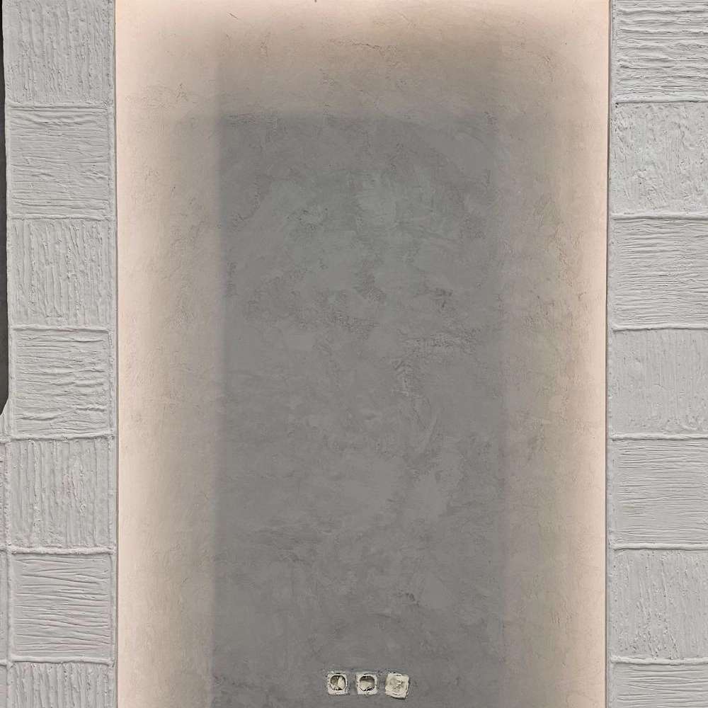ترکیب گچبری مدرن و میکروسمنت