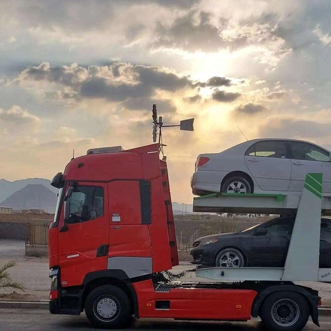 نمایشگاه کامیون بهار در نیشابور