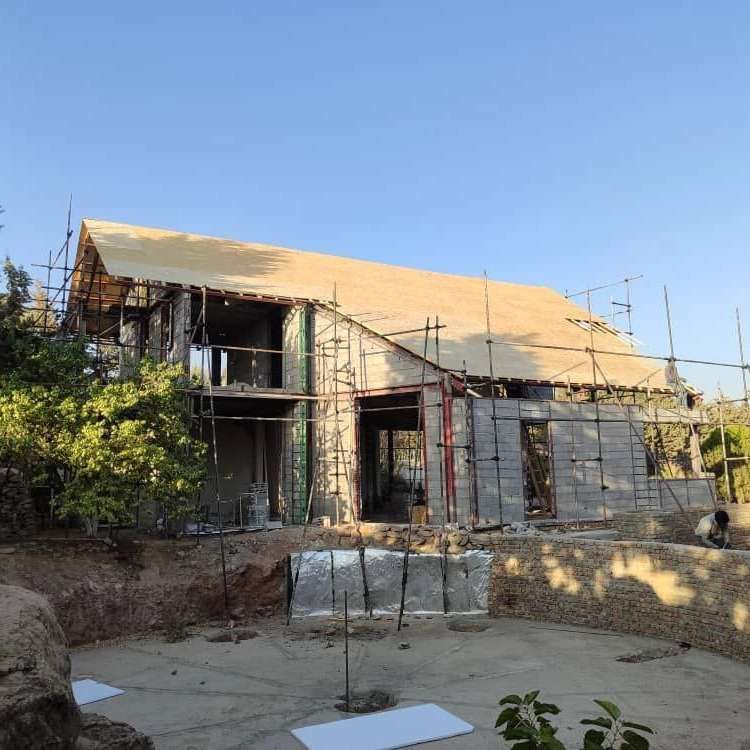 اجرای سقف شیروانی