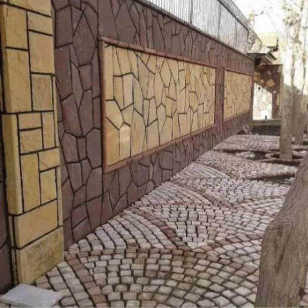 لاشه سنگ و اجرای سنگ ورقه ای مصالح رجبیان در دماوند