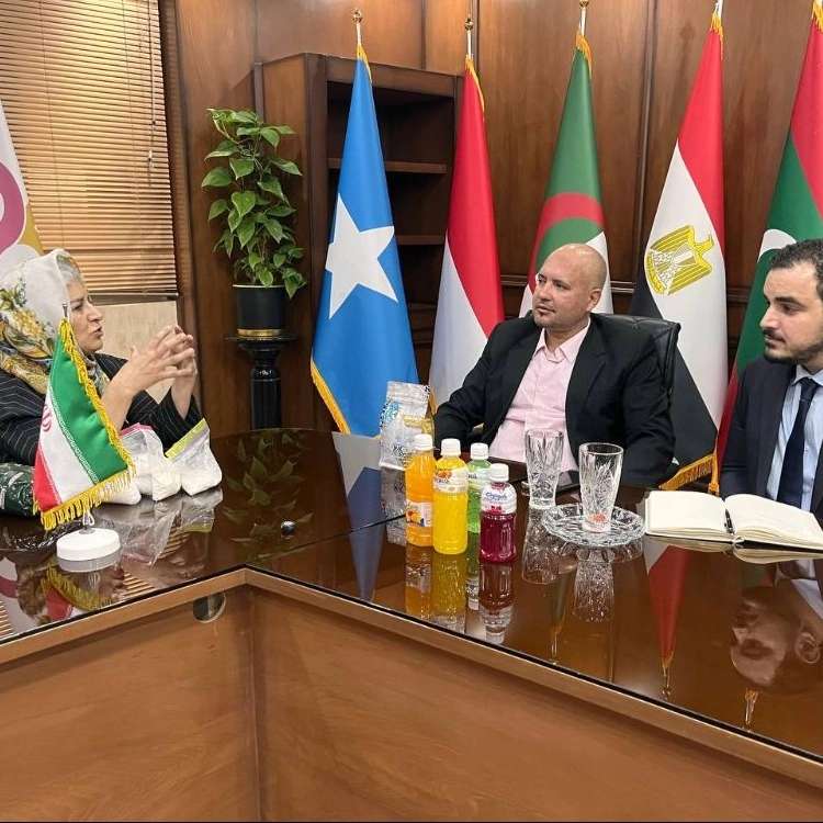 تصاویر جلسه مدیر عامل شرکت آیلید ترید  با نماینده نروژ