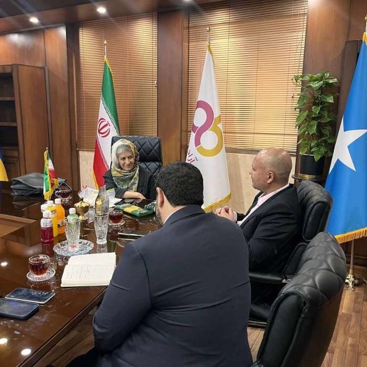 تصاویر جلسه مدیر عامل شرکت آیلید ترید  با نماینده نروژ