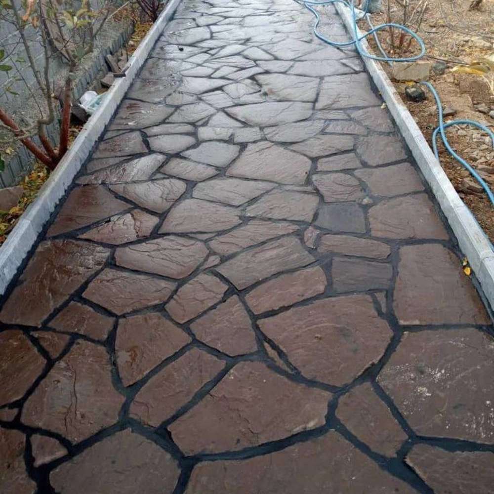 اجرای سنگ ورقه‌ای در تهران