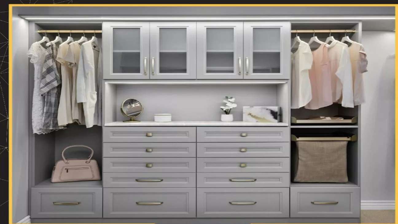 Design of pine cabinets and wardrobes