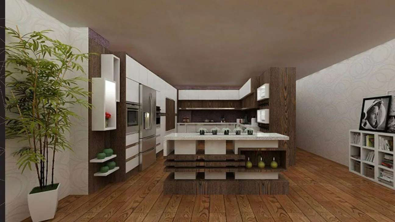 Design of pine cabinets and wardrobes