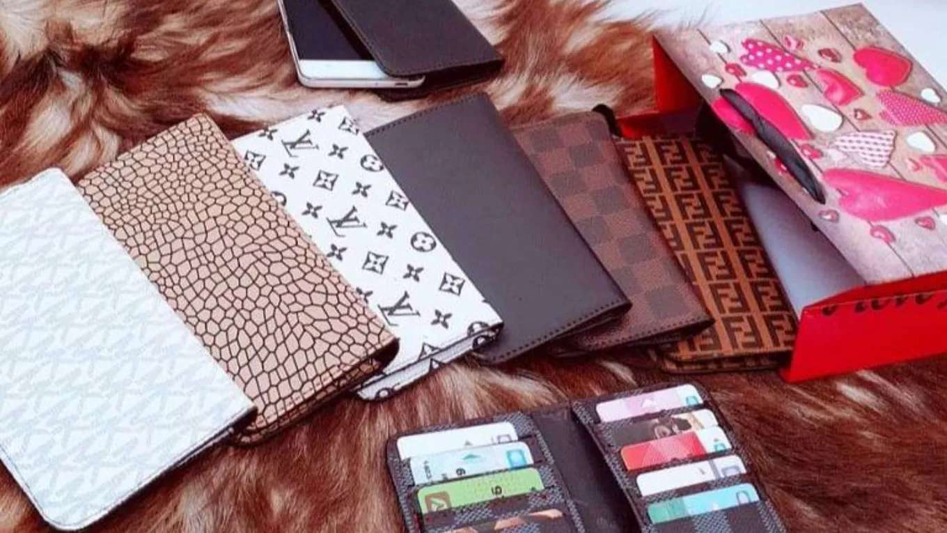 Leather wallet in Borojan