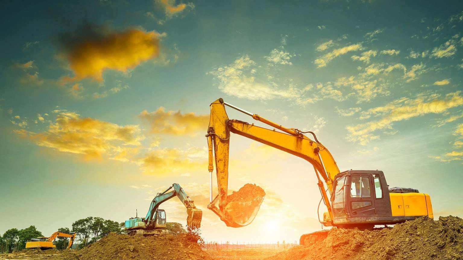 Excavation and demolition of Alton construction