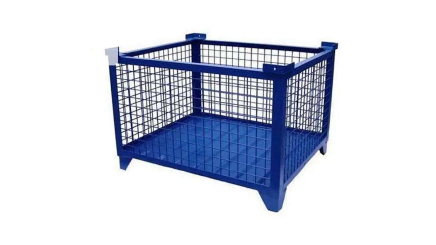 Named metal pallets and baskets
