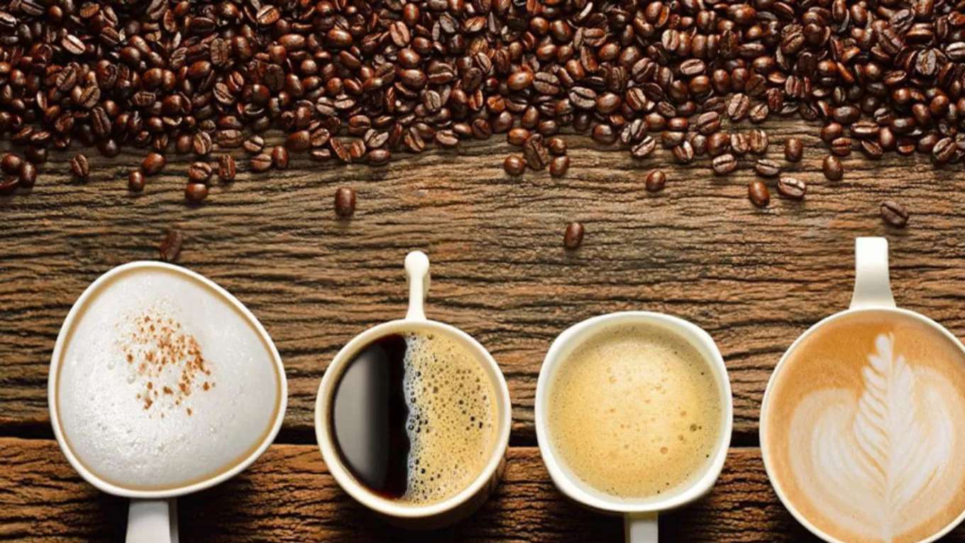 Creamy coffee and chocolate