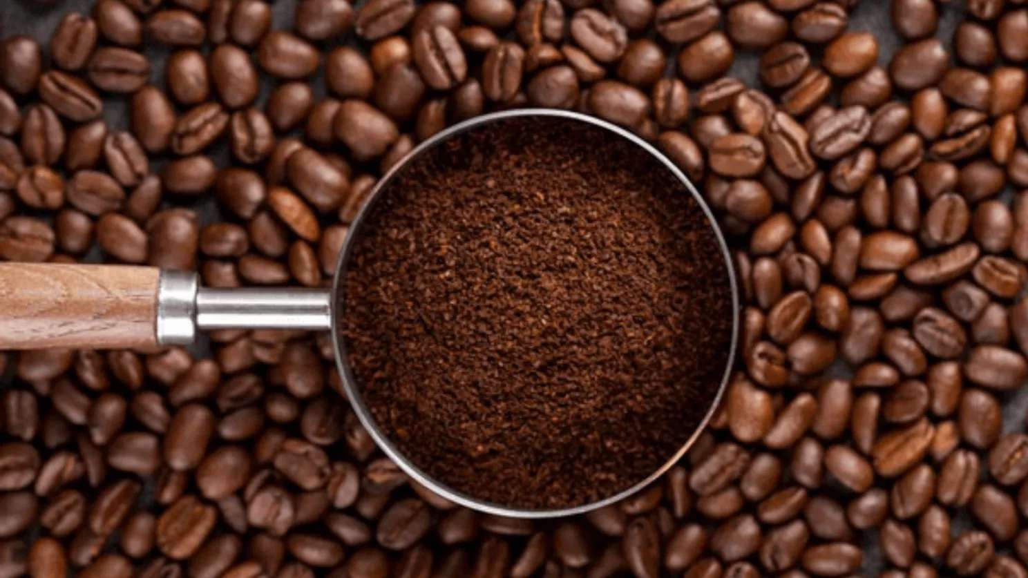 Creamy coffee and chocolate