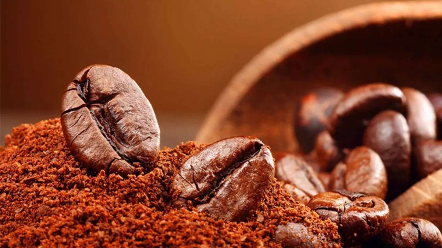 Creamy coffee and chocolate