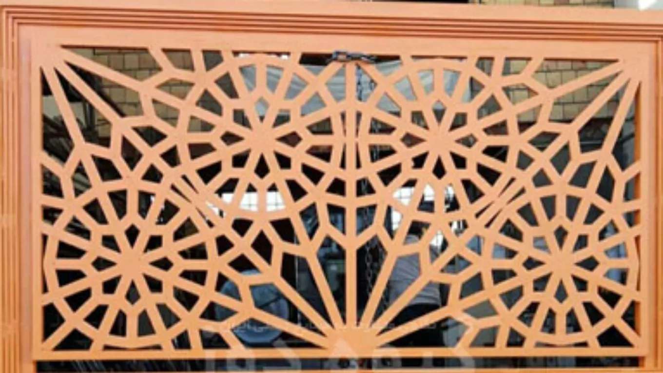 Door and window metal porcelain knot