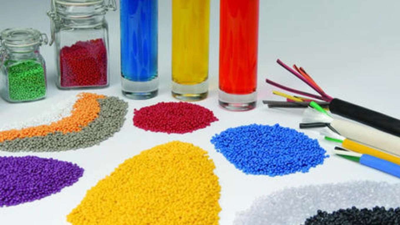 Sky masterbatch plastic pigment