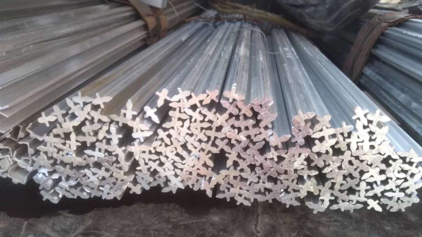 Production of tough upvc aluminum rail