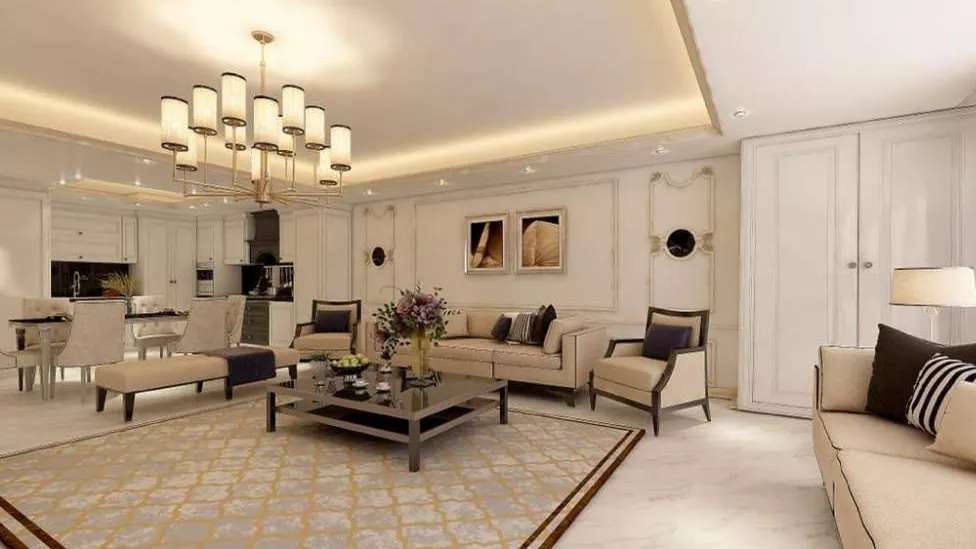 Interior decoration of Kish