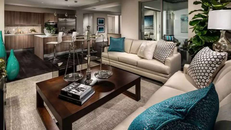 Interior decoration of Kish