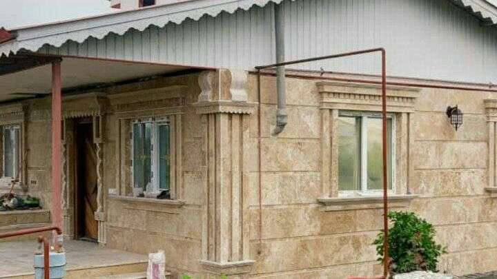 Roman and classical stone facade of Ahmed