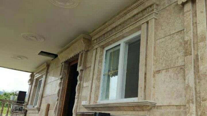 Roman and classical stone facade of Ahmed