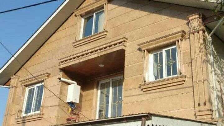 Roman and classical stone facade of Ahmed