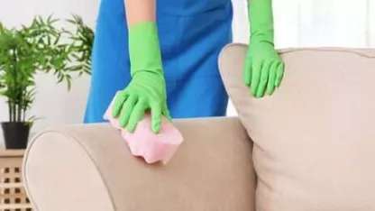 Spring sofa washing