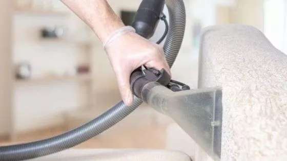 Spring sofa washing