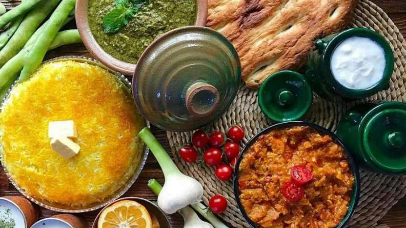 Uncle Nasir's restaurant in Rasht