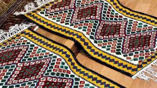 Production of rugs and rugs