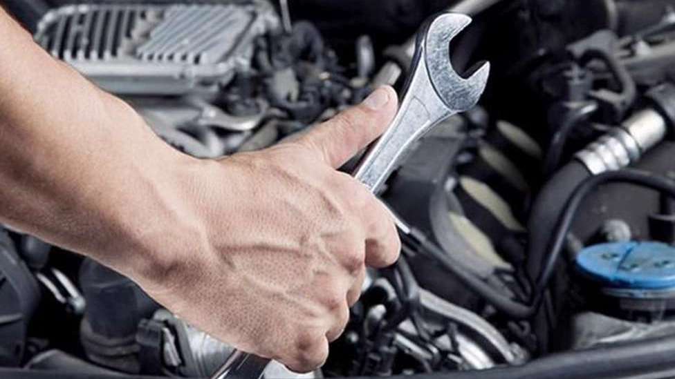 Modern car specialized clinic