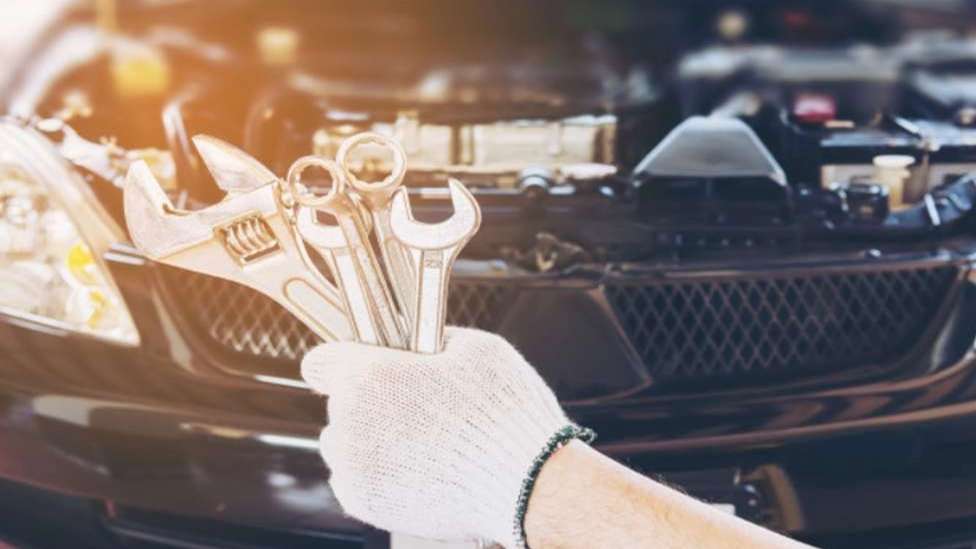 Modern car specialized clinic