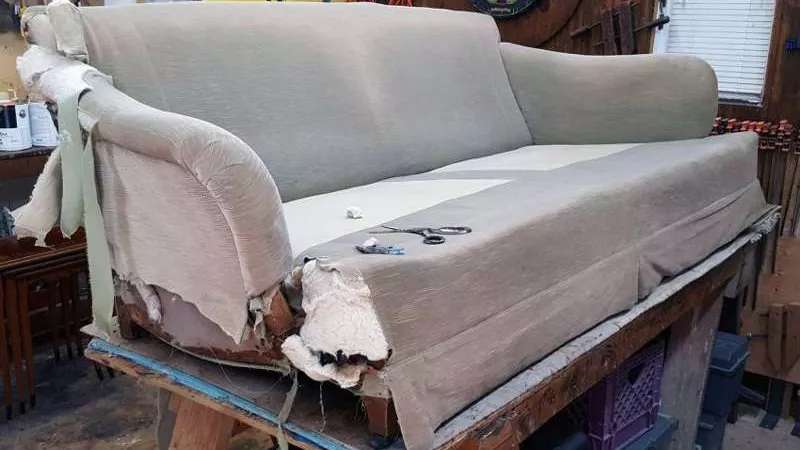 Cracked sofa repairs